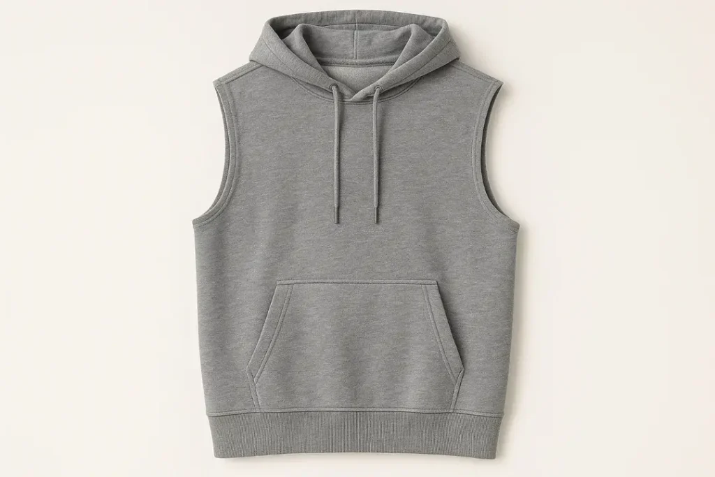 Hoodies without sleeves