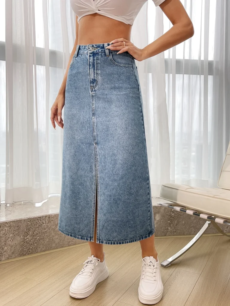 8. Denim Skirts