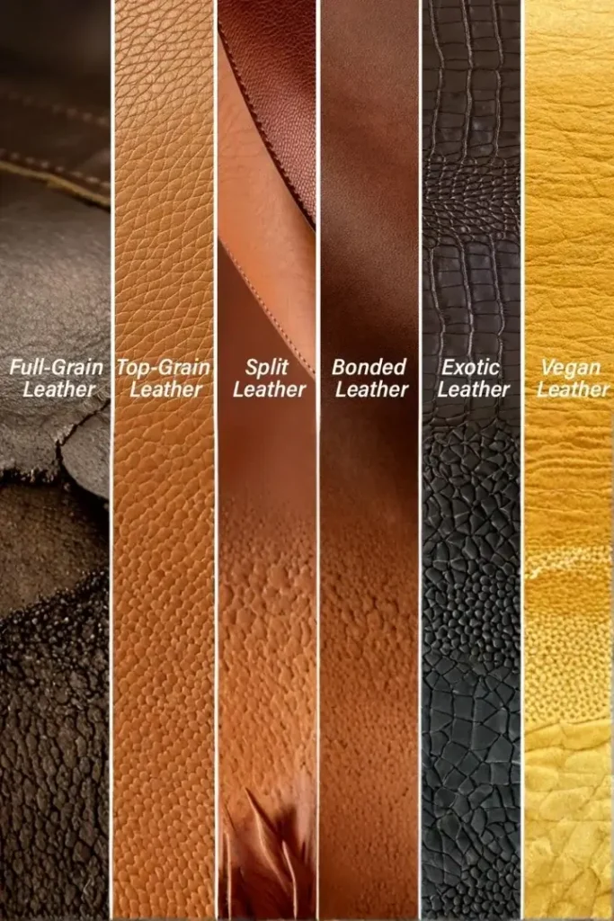 Types of Leather Commonly Found in Pakistan