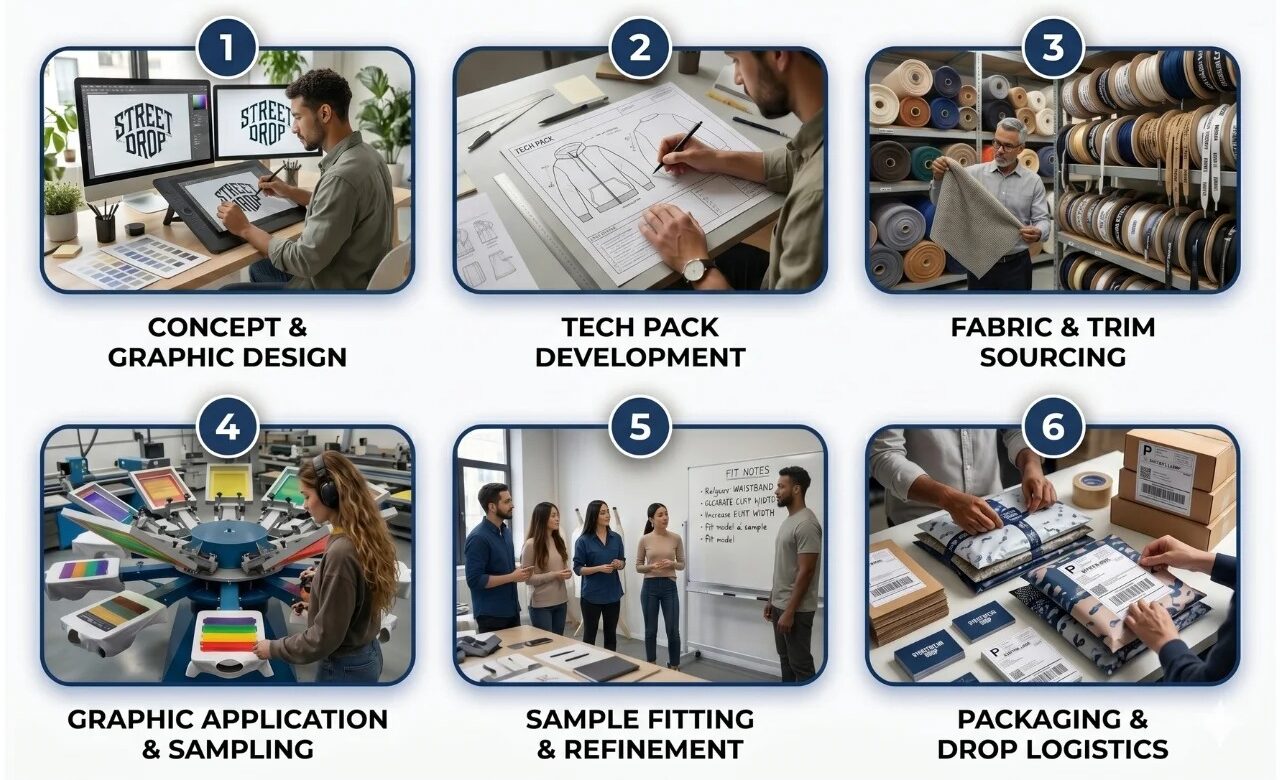 Here’s Our Clothing Manufacturing Process
