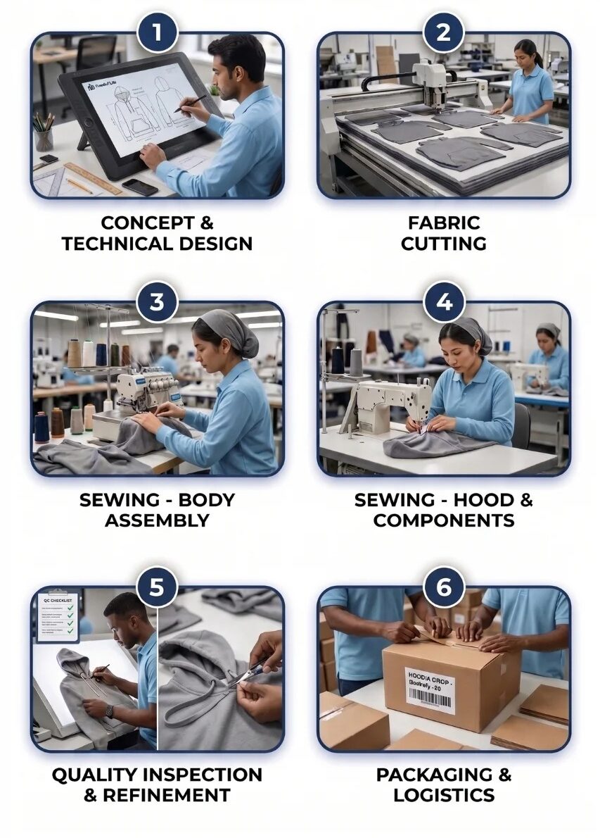 Here’s Our Manufacturing Process Hoodies Mobile