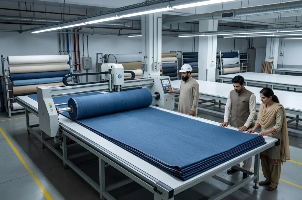 Fabric Relaxation and Zero-Tension Spreading