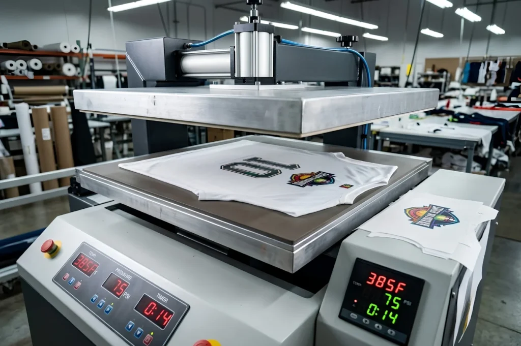 Flatbed Heat Presses for Spot Sublimation