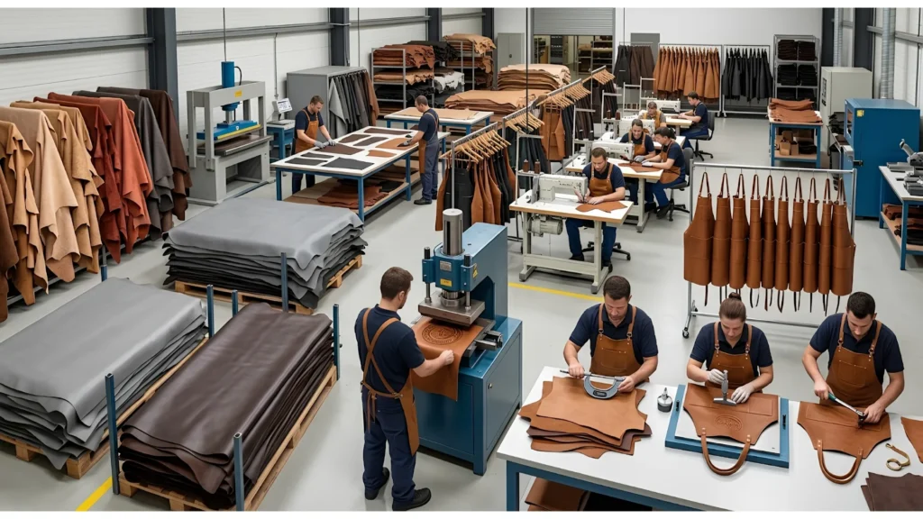 Highest Quality Leather Aprons Custom Made Just For Your Business