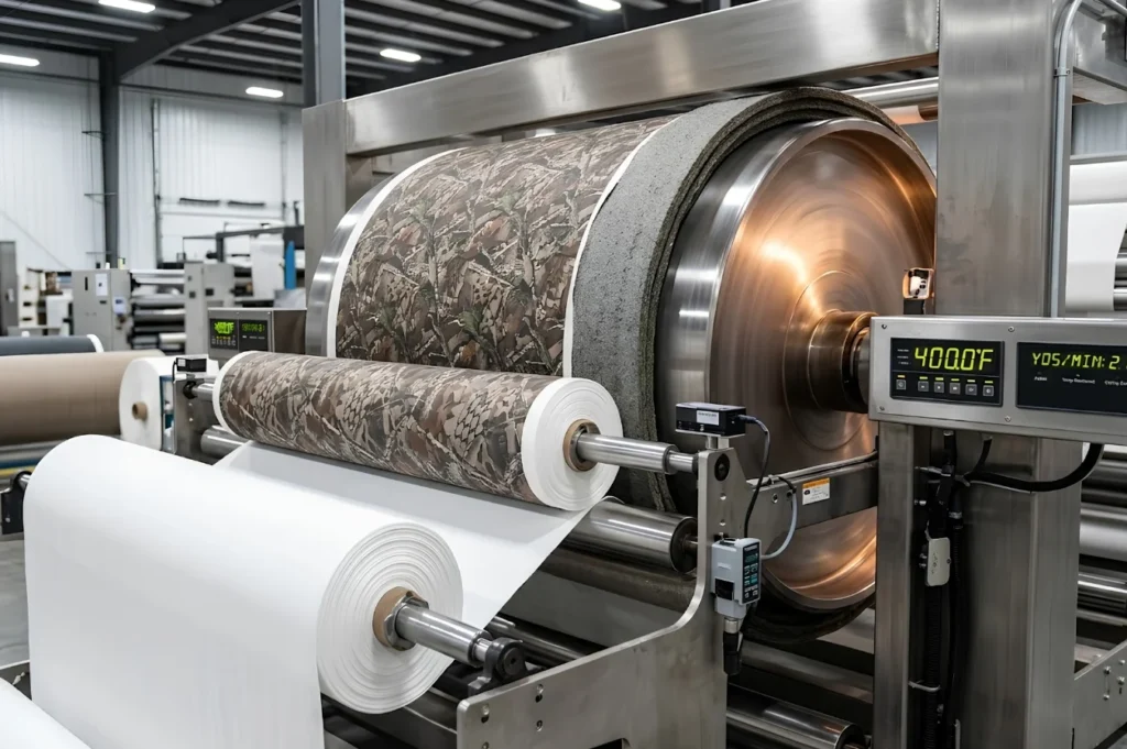 Rotary Calendar Heat Presses for AOP