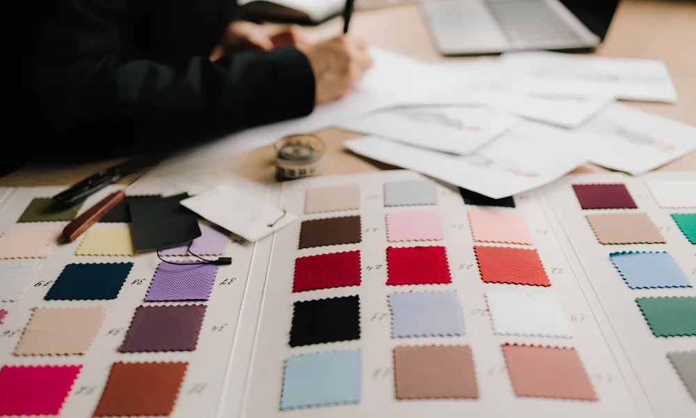 fabric selection and Develop sample