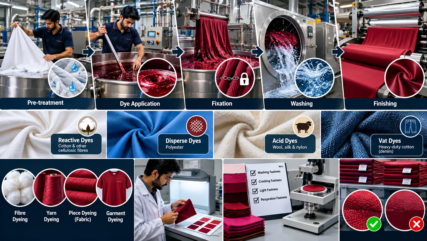 Fabric Dyeing Process