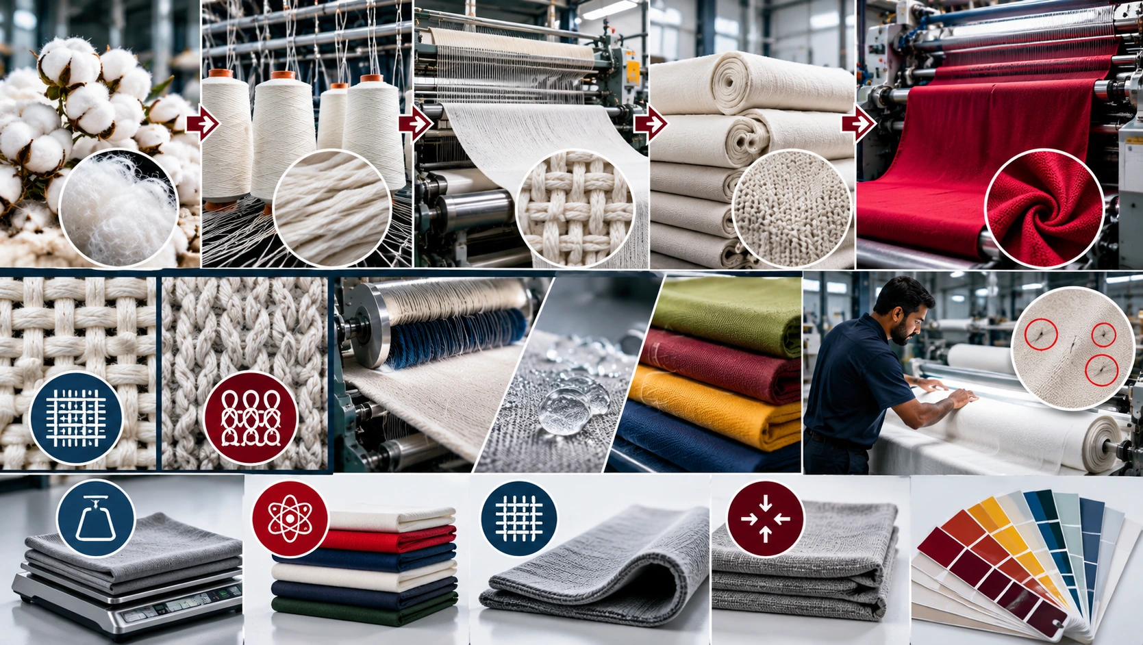 How Fabric Is Made