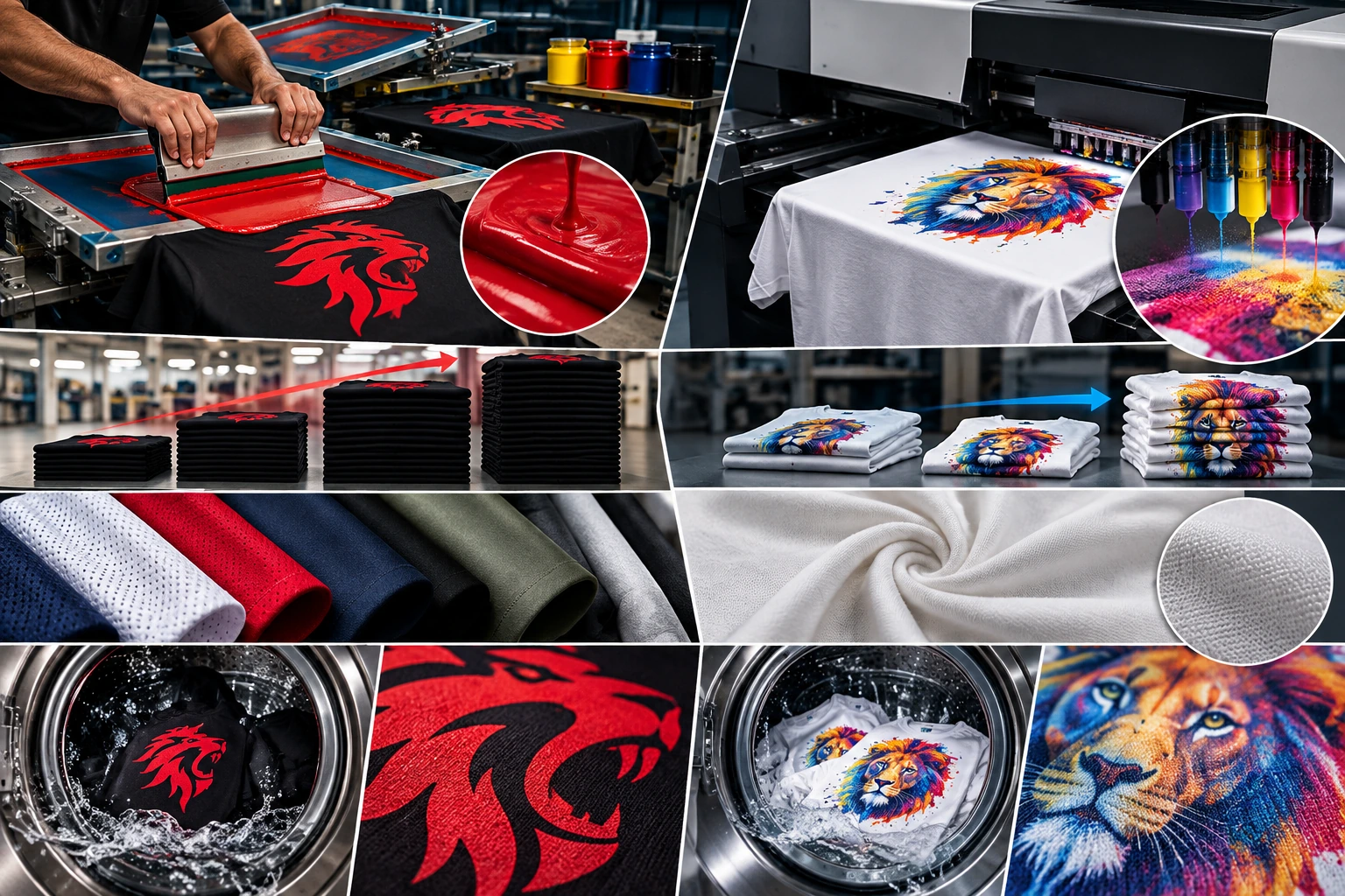 Screen Printing vs DTG